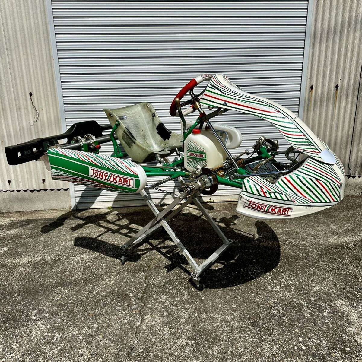 程度良 トニーカート RACER 401Rミッションカート 22年式 ROKシフター KZ YZ125 中古 OTK TONYKARTの画像1