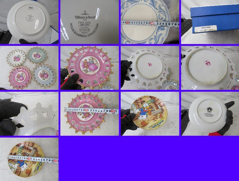 U-304★食器☆まとめて セット☆GIVENCHY/NARUMI/RosenThal/TOSEN/ROYAL ALBERT etc☆平皿/カップ＆ソーサー/湯呑 etc★中古品の画像7