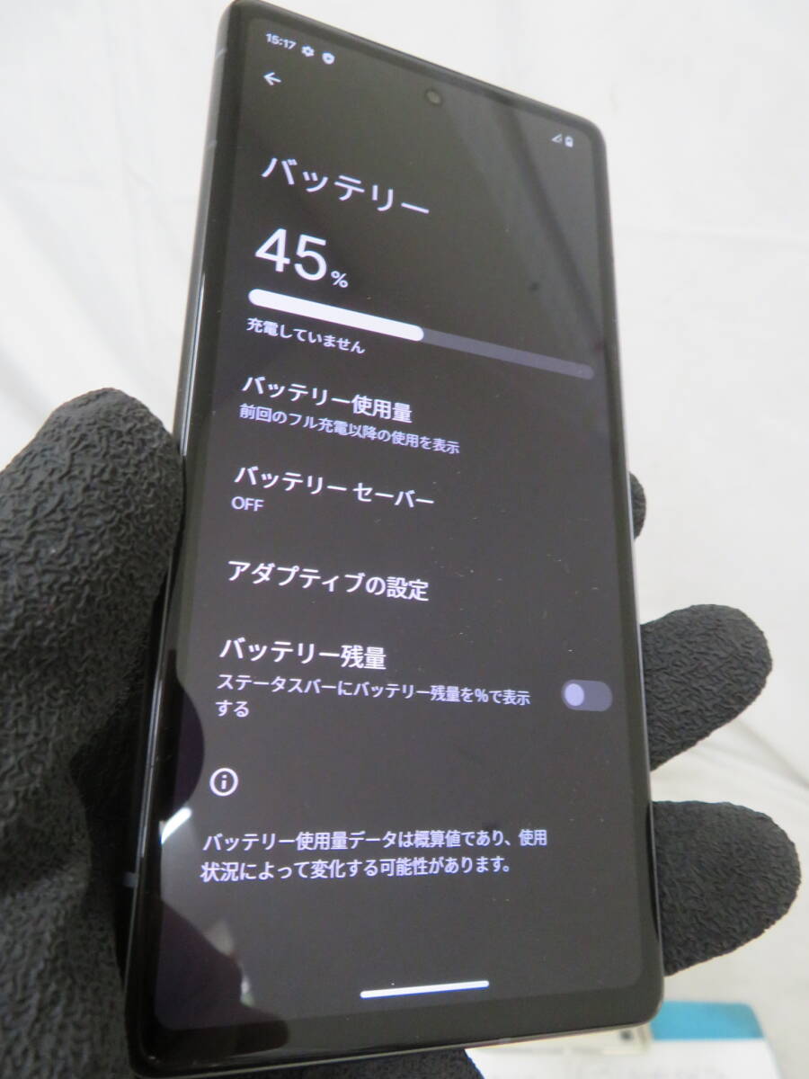 U-295★Google Pixel/7a☆5G Sub-6☆6.1インチ/128GB☆利用制限－☆スマートフォン/スマホ★中古品の画像4