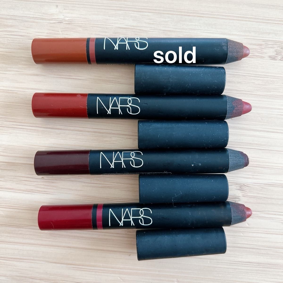 NARS ナーズ サテンリップペンシル ベルベットマットリップペンシル リップ リップペンシル デパコス 廃盤