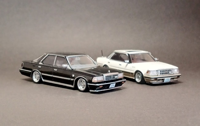  Tomica Limited Vintage modified #505 black Y30 Gloria V30TURBO modified VIP specification Zauber dish lowrider 