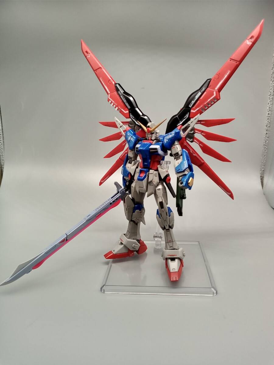 塗装完成品 1/144 RG デスティニーガンダム  (機動戦士 ガンプラ プラモデル SEED DESTINY ) の画像2