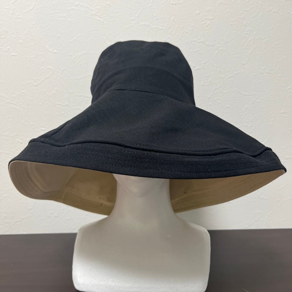 帽子 ハット 黒 UV 紫外線防止 レディース 夏 日焼け対策 つば広 サファリハット 紫外線対策 日よけ 日焼け防止 UVカット