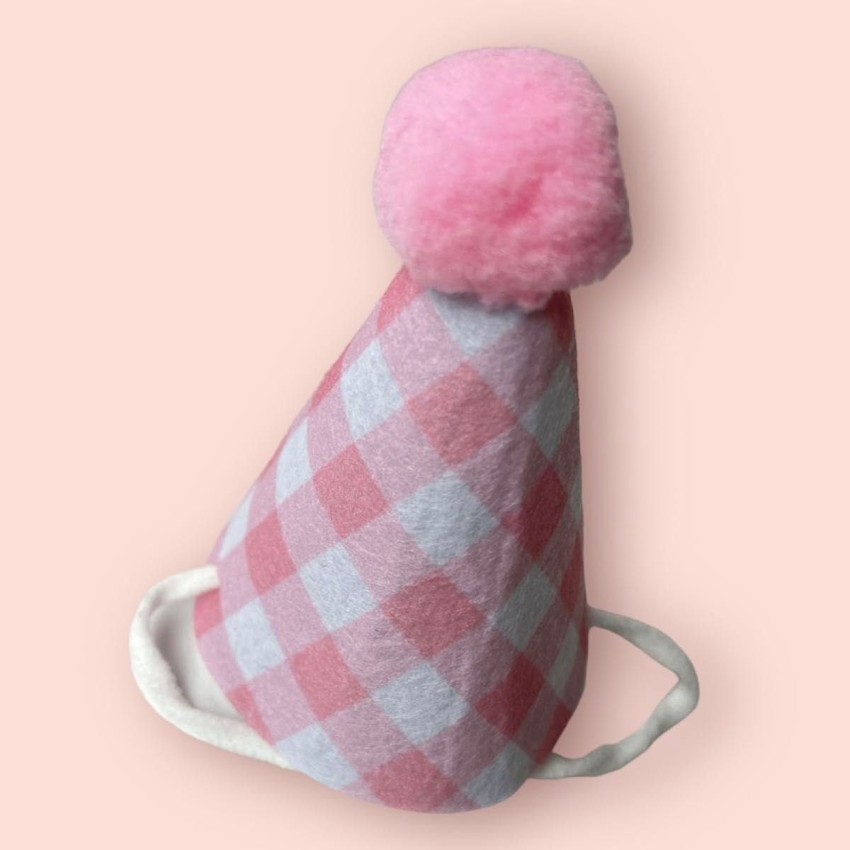 新品未使用＊ペット バースデースタイ 帽子セット 犬 お誕生日 ピンク 可愛い