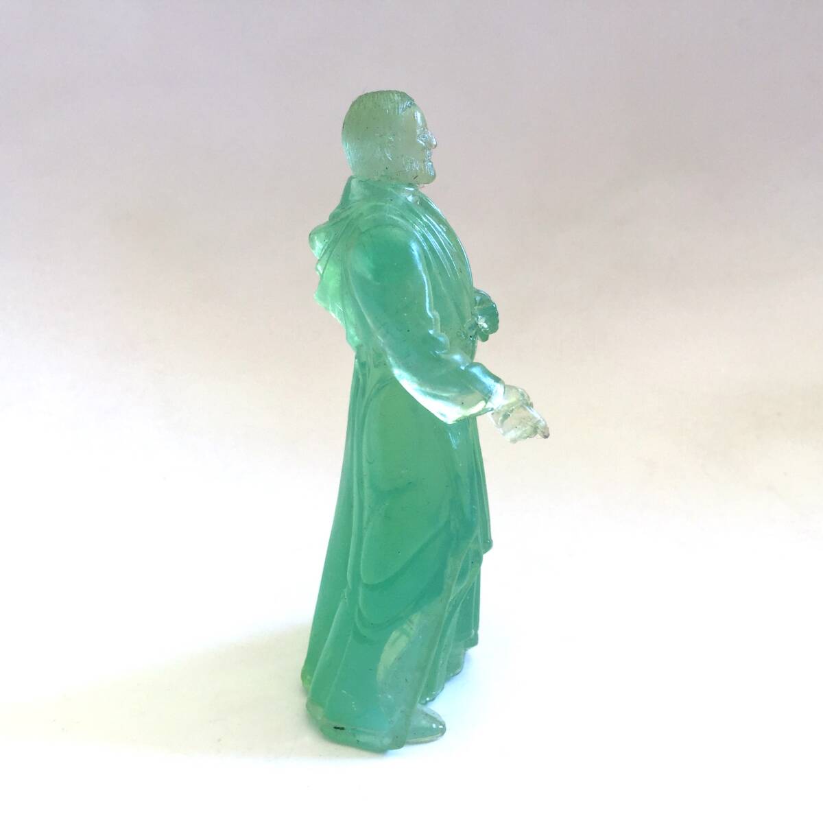 * Vintage 1997 year Kenner Star Wars Obi Wan Kenobi kerog clear figure not for sale Kelloggs