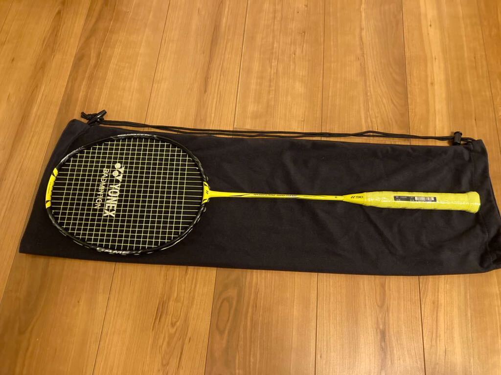 NANOFLARE 1000 GAME ナノフレア 1000 ゲーム YONEX ヨネックス バドミントンラケット 元グリップフィルム有　ガット有_画像1