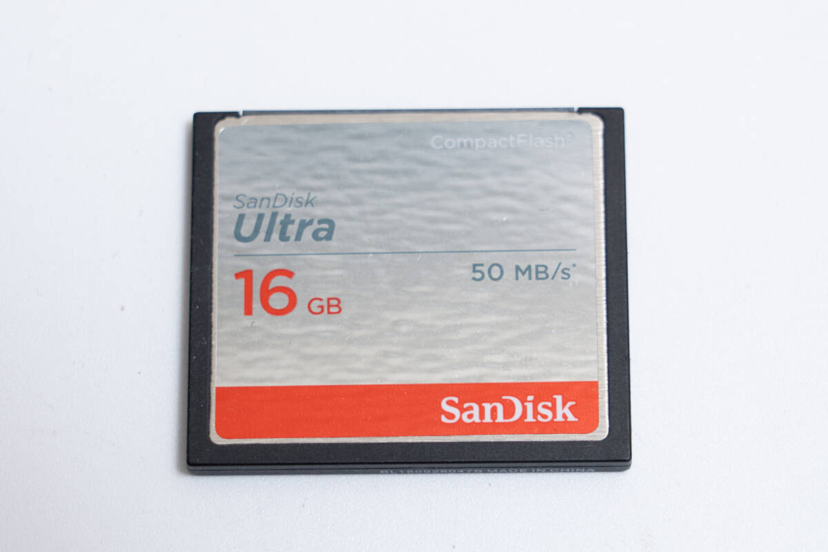 #85 SanDisk サンディスク Ultra 16GB CFカード コンパクトフラッシュ 50MB/s UDMA_画像1