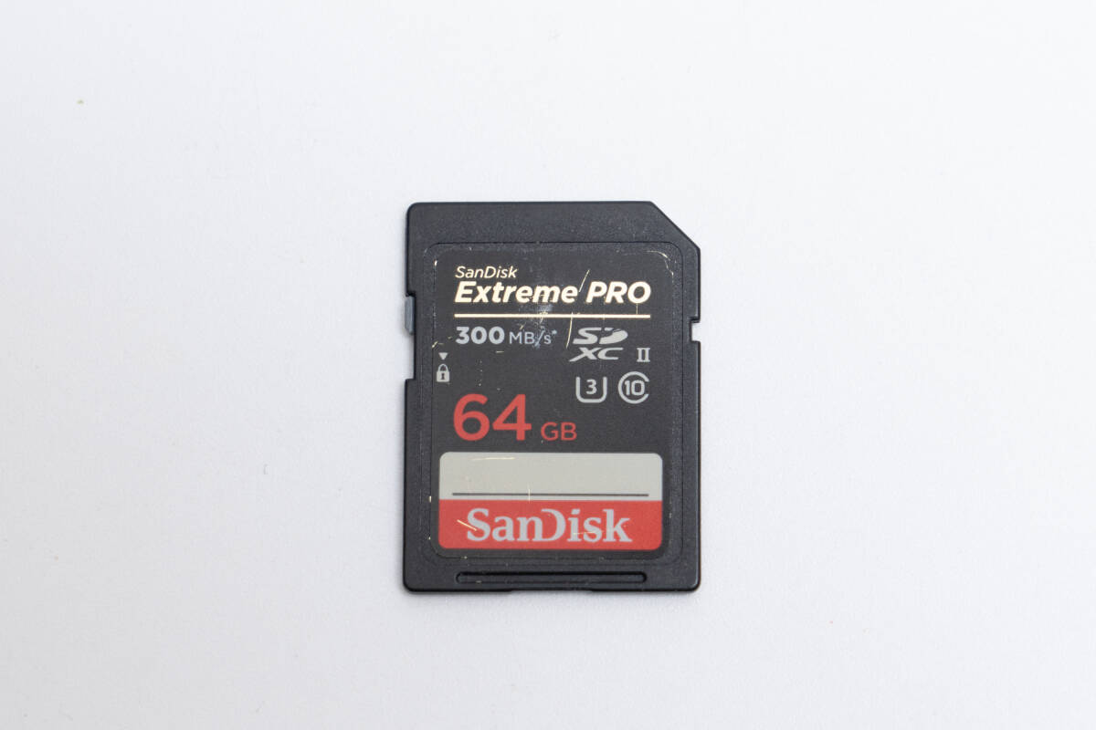 #72 SanDisk サンディスク 64GB SDカード Extreme PRO UHS-Ⅱ uhs-ii U3 300MB/s Extreme PRO SDSDXPK-064G-GN4IN （64GB）