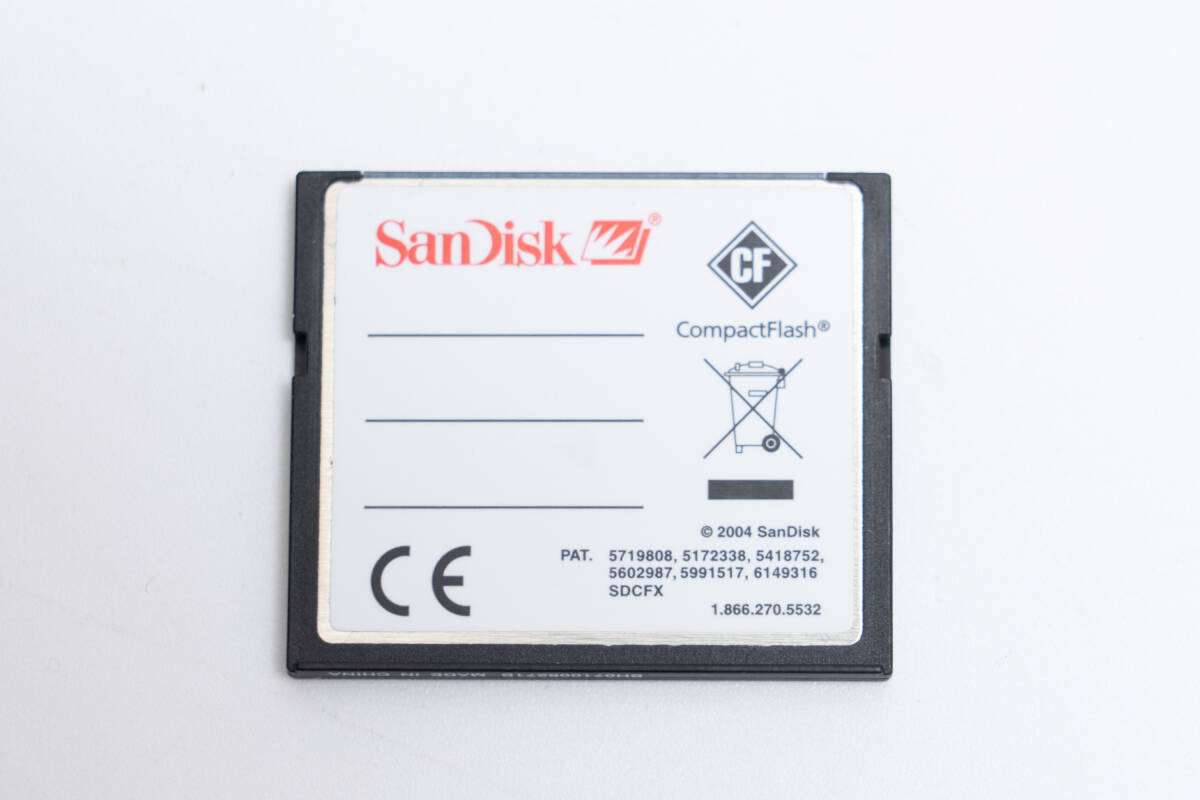 #101b SanDisk サンディスク ExtremeIII 4GB CFカード コンパクトフラッシュの画像2