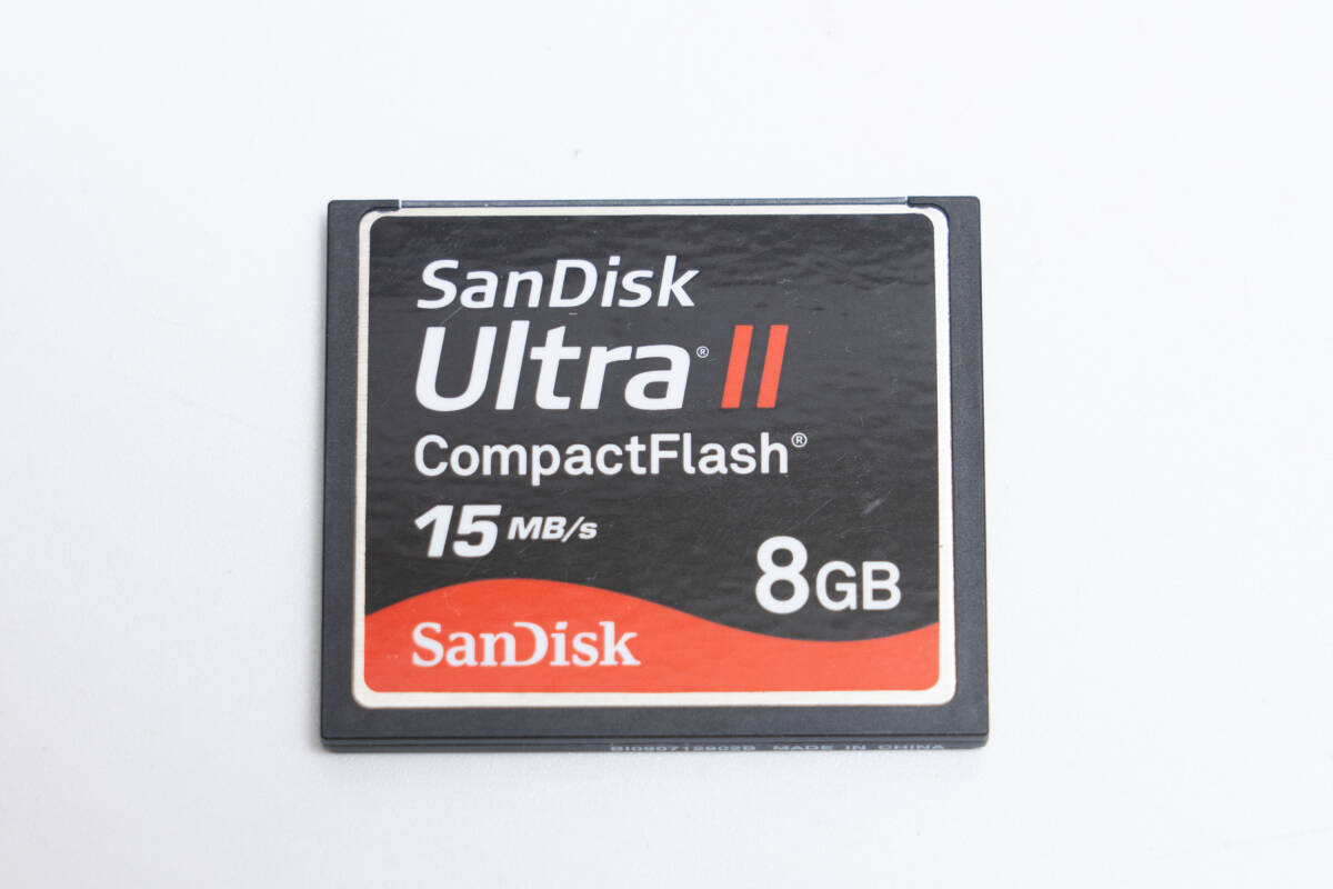 #101e SanDisk サンディスク UltraII 8GB 15MB/s CFカード コンパクトフラッシュ CF