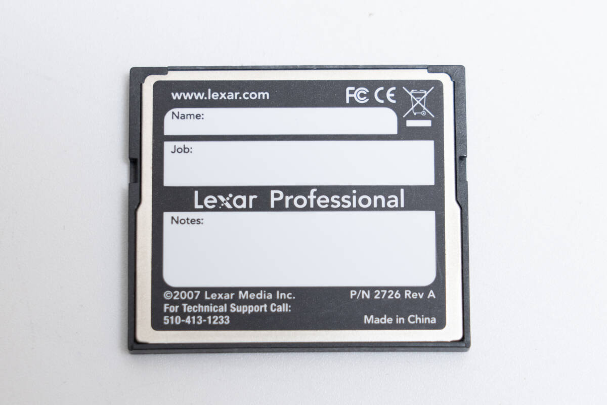 #101p Lexar レキサー CFカード 4GB 133x コンパクトフラッシュ