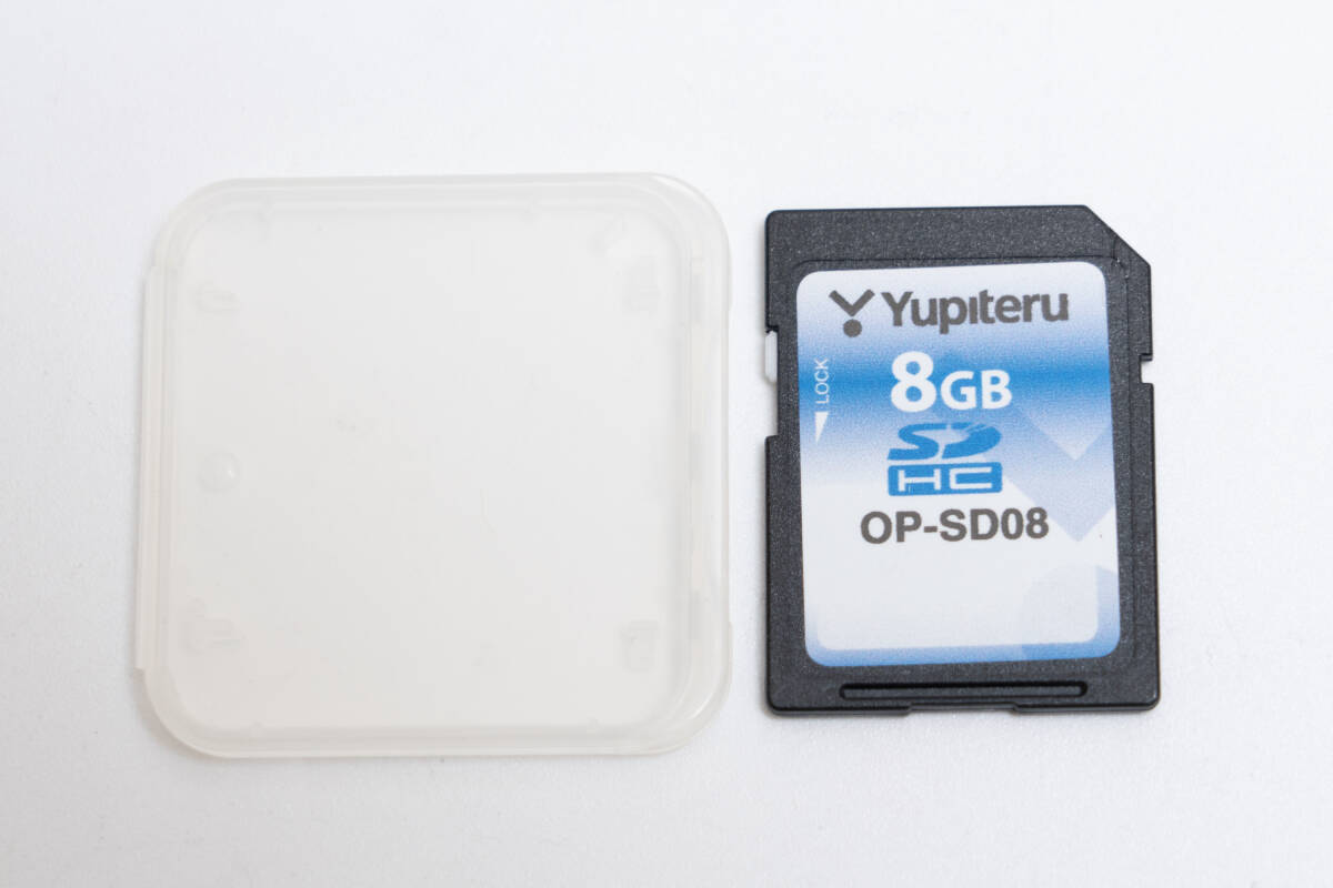 #52i Yupiteru ユピテル OP-SD08 ドラレコ用SDカード 8GB