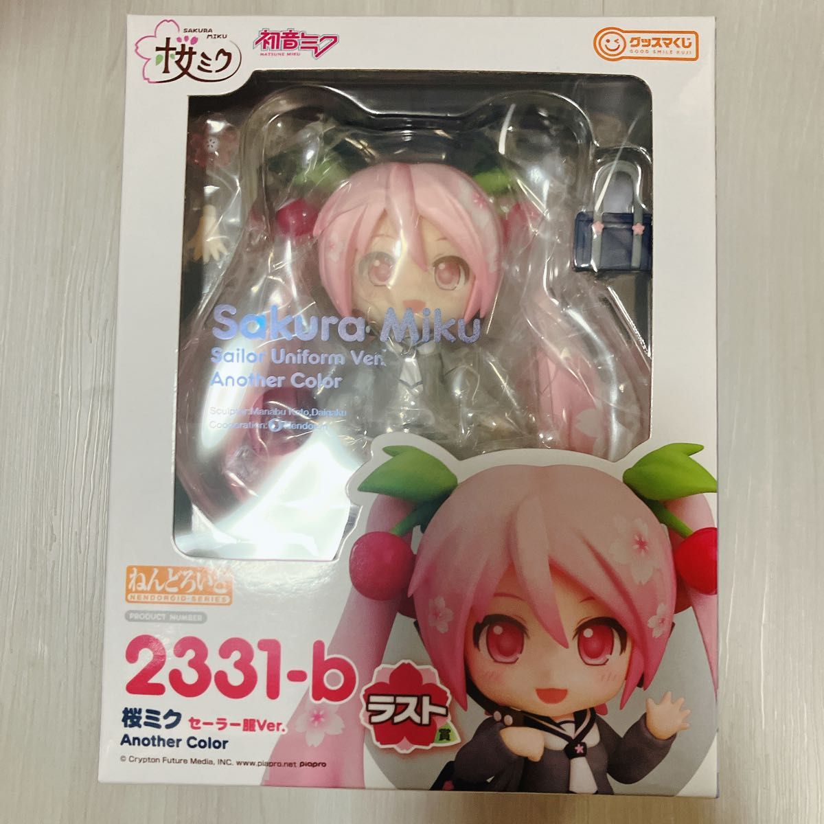 グッスマくじ 桜ミク"2024" ラスト賞：ねんどろいど 桜ミク　セーラー服Ver. Another Color 