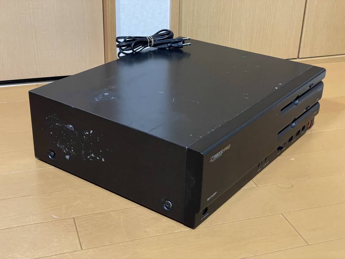  power supply OH goods * sharp *X68000Pro(CZ-652C-BK) operation verification ending power supply BOX power supply from SH5. exchangeable Human68K attaching 