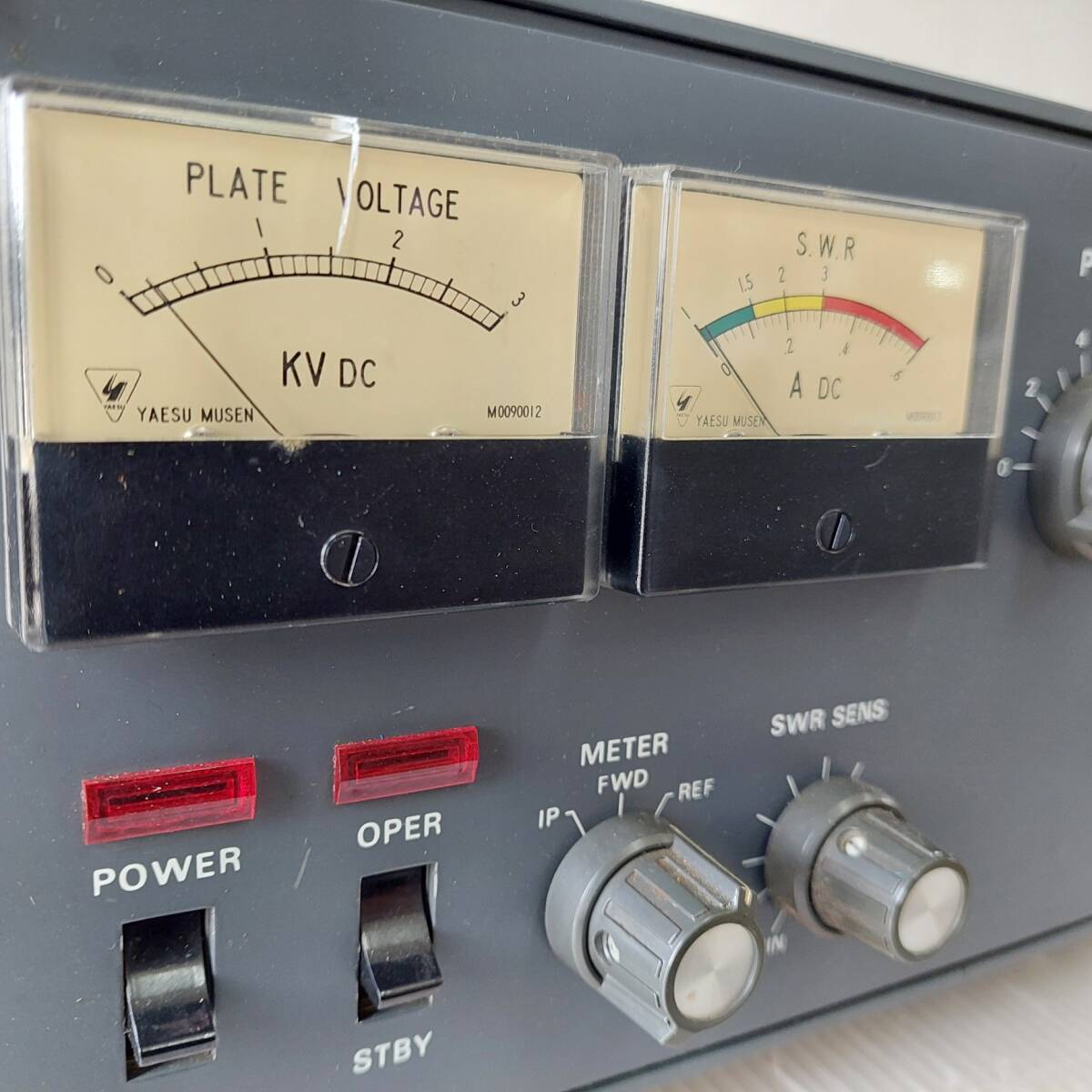 ヤエス！FL-2100Z！お宝品！ HFリニアアンプ！ジャンク品！ CB無線/28Mhz/NASA/7Mhz/27.005Mhzの画像3