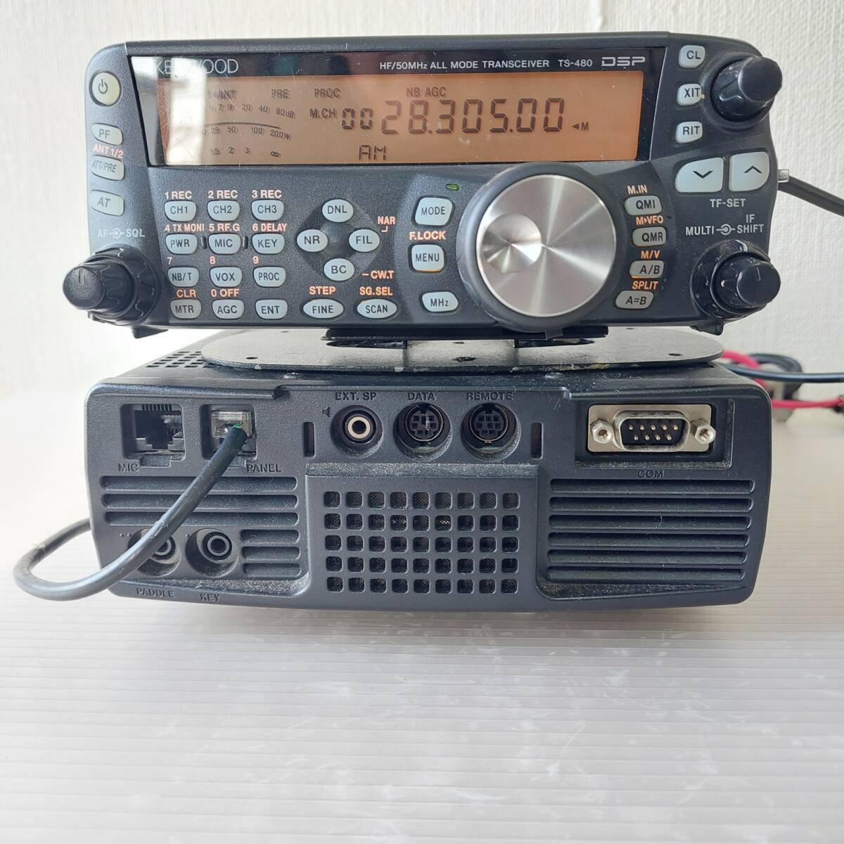 ケンウッド！TS-480SAT HFオールモードトランシーバー！ゼネカバ送信！100W機！ CB無線/28Mhz/NASA/7Mhz/27.005Mhzの画像1