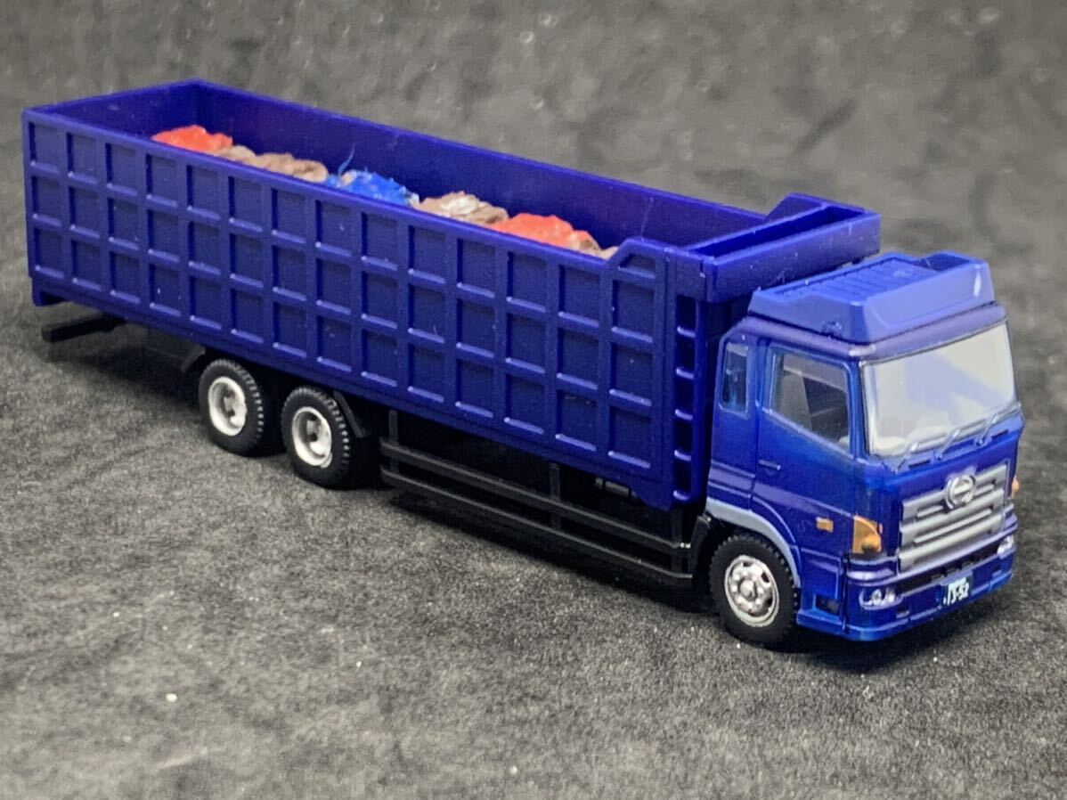 トラックコレクション第10弾 日野プロフィア 産業廃棄物収集運搬車トラコレトミーテック A5の画像4