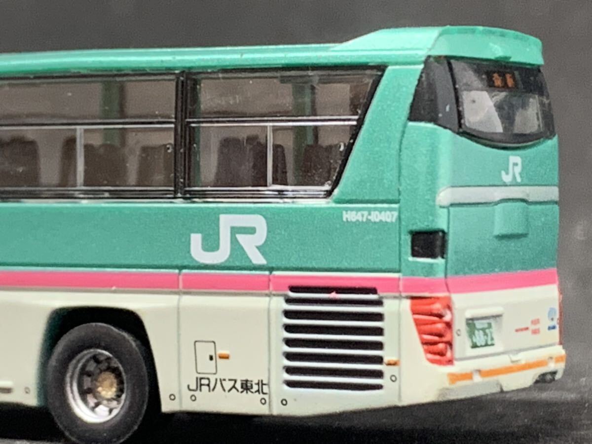 1 jpy ~ bus collection JR bus Tohoku 2 pcs. set A2 rose si.... number saec new model Selega Tommy Tec bus koreA4