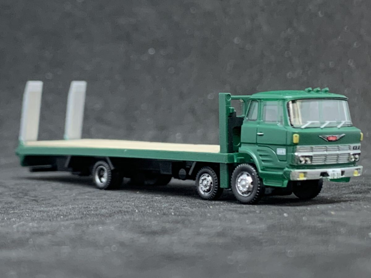 1 иен ~ грузовик коллекция no. 12. машина для перевозки тяжелого оборудования saec KS тигр kore Tommy Tec A5