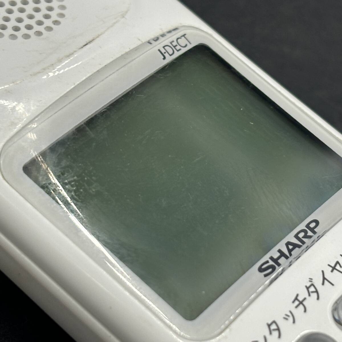 SHARP/シャープ デジタルコードレス電話機 受話器のみ 電話機 バッテリー残量不明 現状品 JD-KS111の画像5