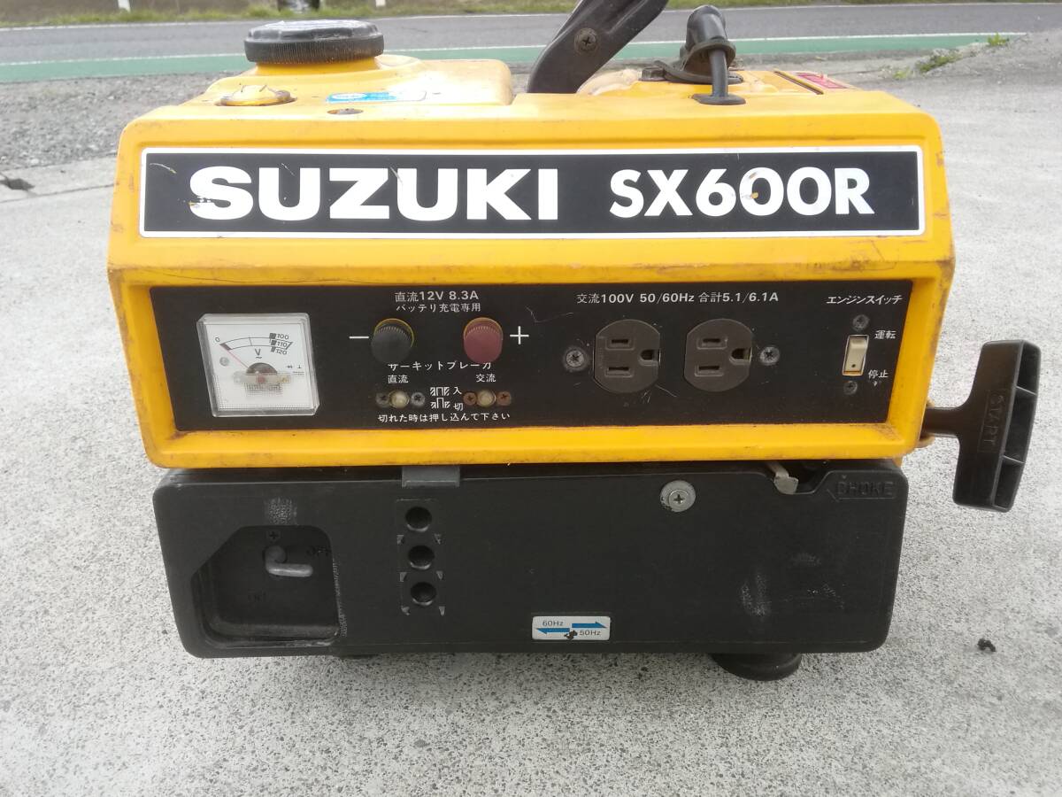 SUZUKISX600Rポータブル発電機の画像1