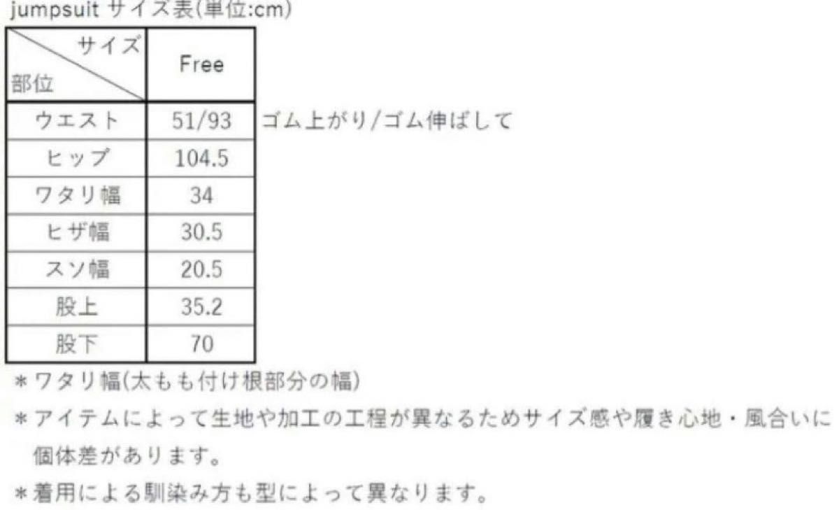 THE SHISHIKUI オーバーオール　デニム　サロペット