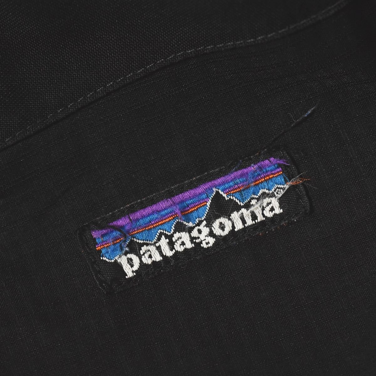 ♪アウトドア 古着 パタゴニア patagonia マウンテンパーカ XS ブラック ナイロンジャケット リップストップ ウェア レディース 女性用 ♪_画像5