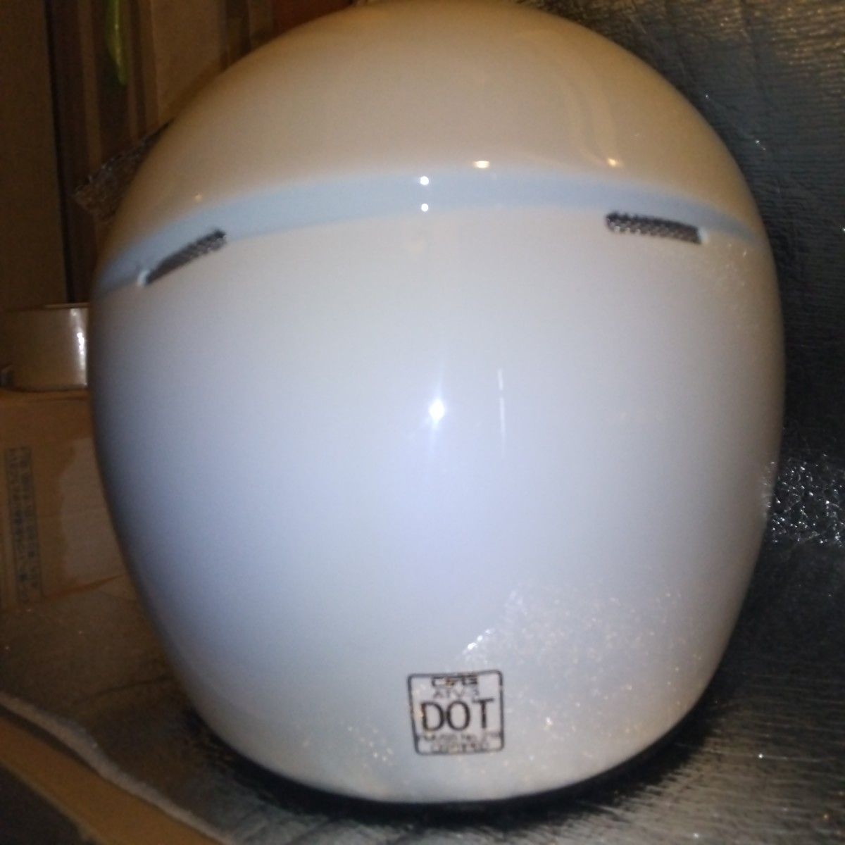 CRG フルフェイスヘルメット ATV-3 レア size XL  白 ミラーシールド  