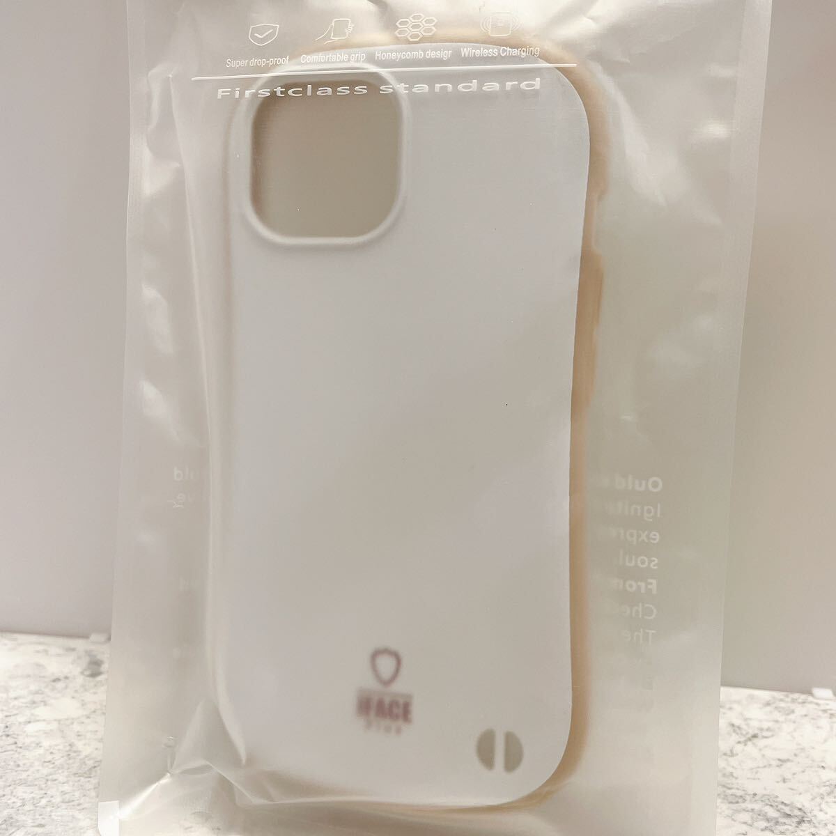 iPhone15ケース TPU素材 ミルクカラー 耐衝撃 ワイヤレス充電 韓国 白 愛用のiphoneを守る_画像4