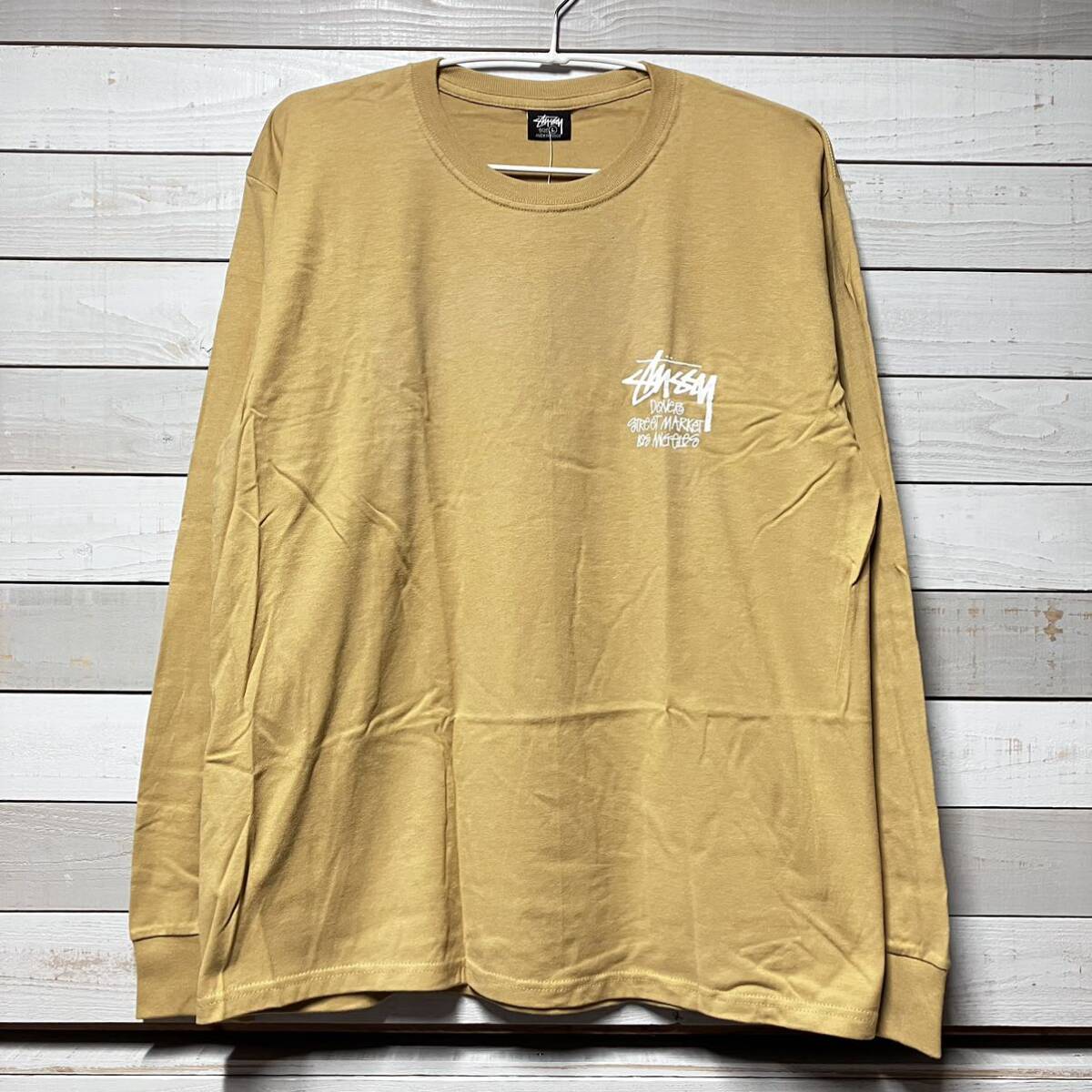 SIZE L STUSSY DSM LOS ANGELES LA LS TEE SHIRT ステューシー ドーバー ストリート マーケット ロサンゼルス 長袖 Tシャツ