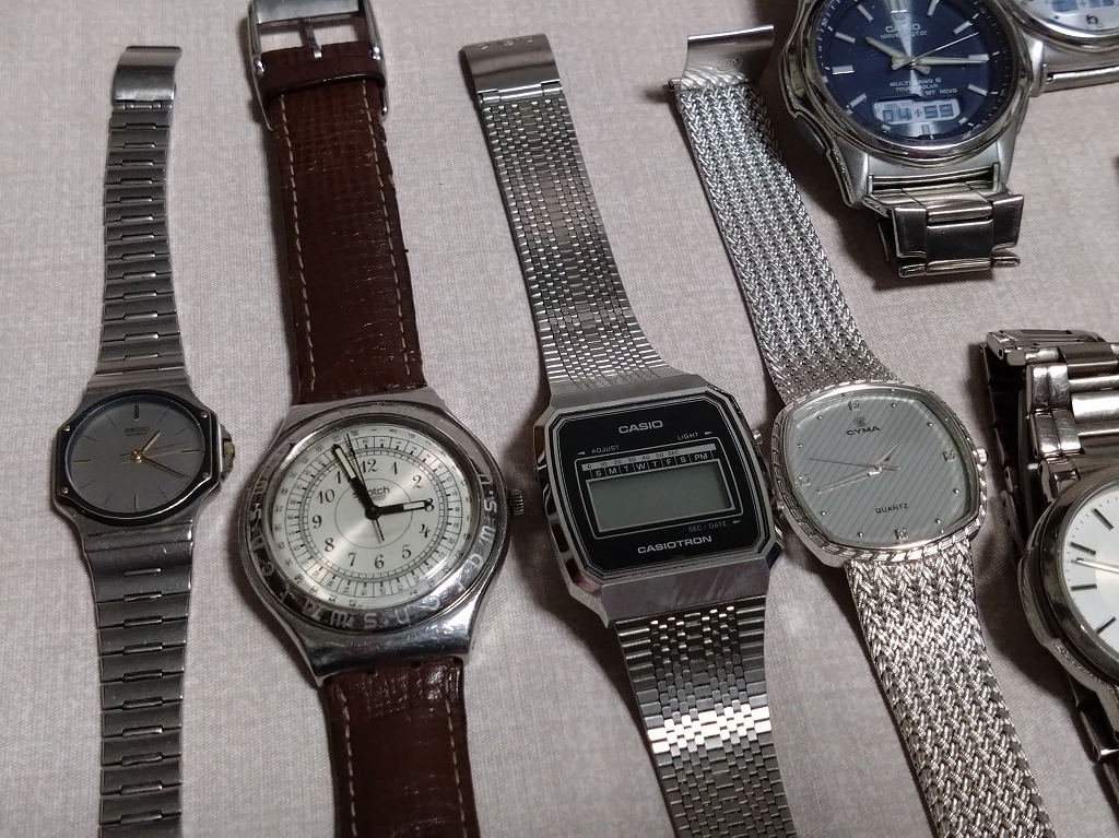 SEIKO・RADOなど 腕時計 まとめて 26個セット ジャンク品の画像2