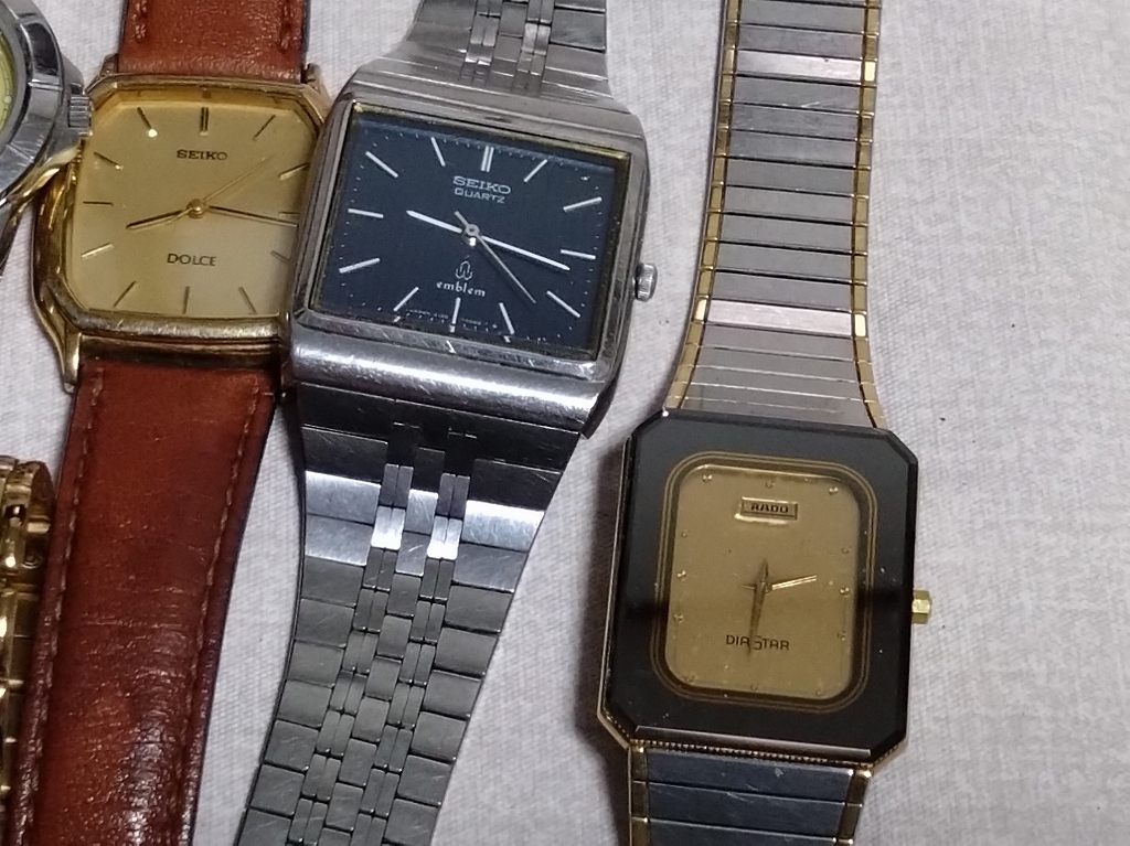 SEIKO・RADOなど 腕時計 まとめて 26個セット ジャンク品の画像4