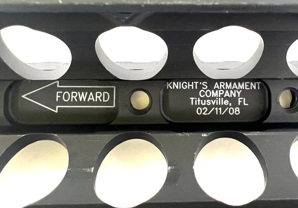 実物 Knight's Armament(ナイツ) M4 RIS ハンドガード & レールカバー セット KACの画像9