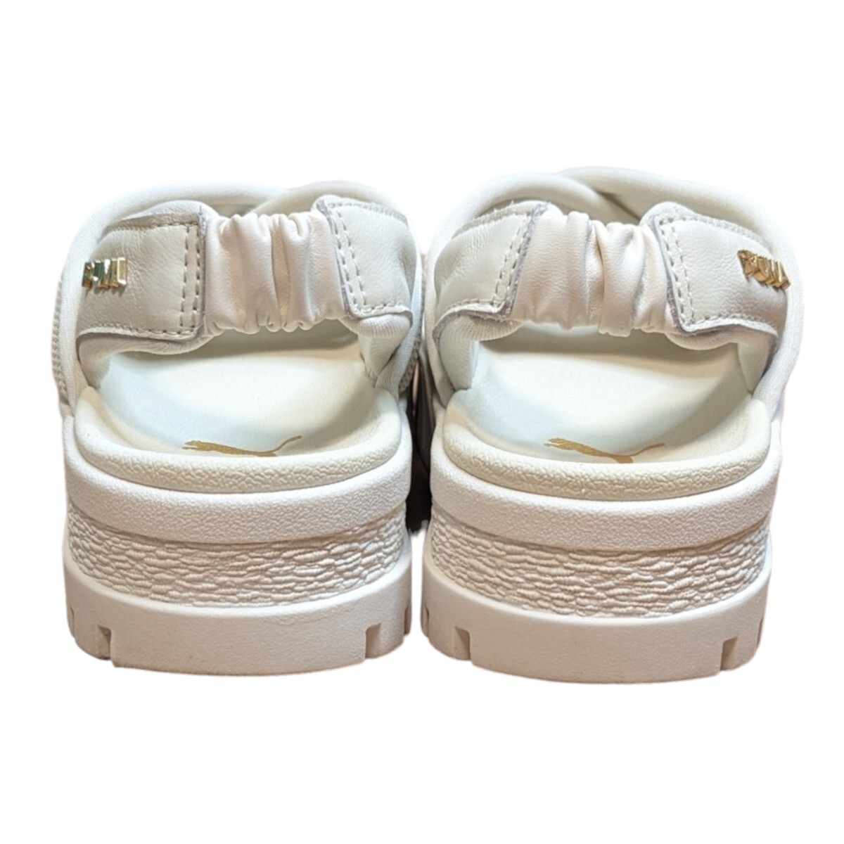 PUMA MAYZE SANDALS プーマ メイズ 23cm 厚底サンダル　レディースサンダル　PUMAサンダル　PUMA厚底　ホワイト_画像7