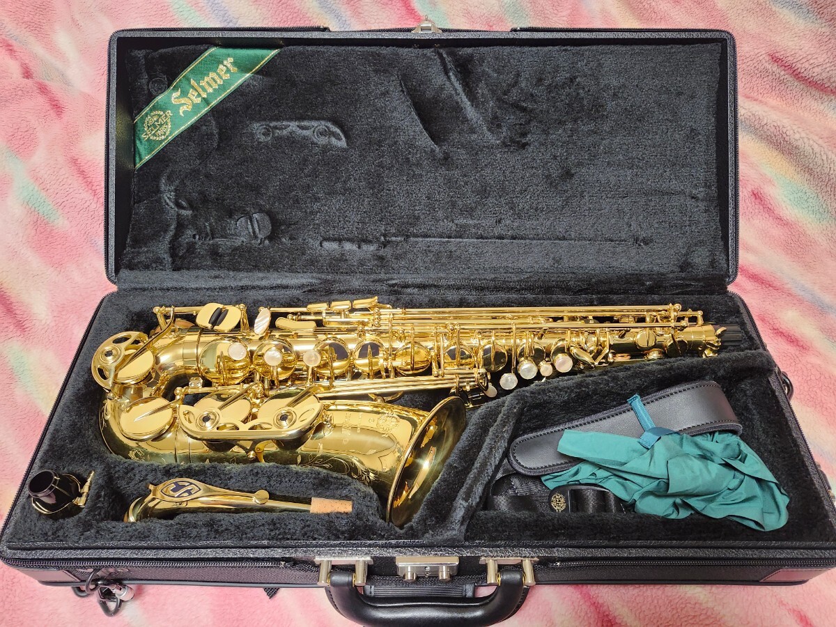 ■SELMER セルマー SERIEⅢ SERIE3 アルトサックス サクソフォン ケース付 中古 美品 管楽器 saxophoneの画像1