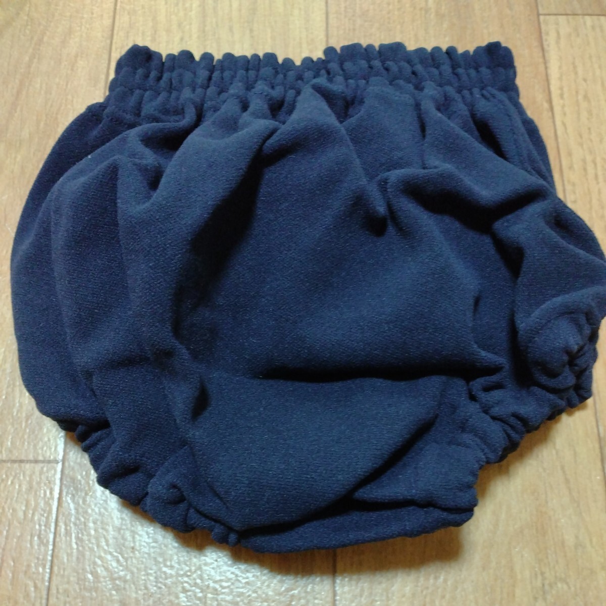 MIZUNO ブルマ 黒（内側　濃紺） ウエスト63 レトロ 体操服 女子 _画像3