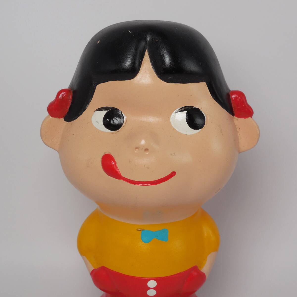 ペコちゃん パチもの 陶器 貯金箱 人形 の画像8