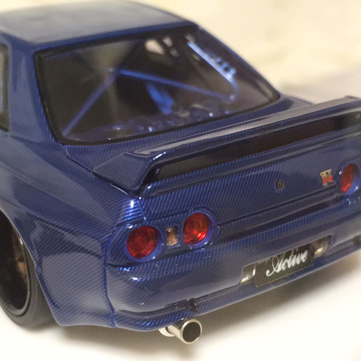 メイクアップ 1/43 ガレージアクティブ R32 GTR BNR32 フルカーボン仕様 Makeup EIDOLONの画像5