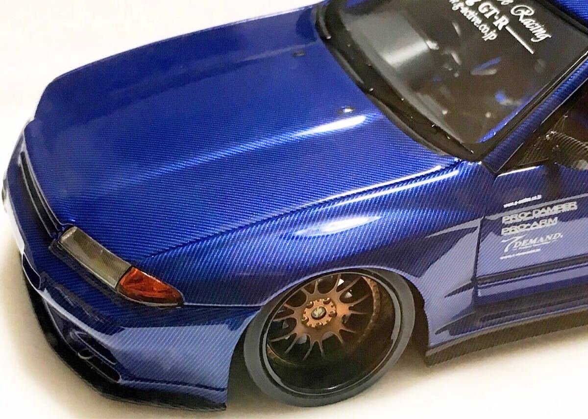 メイクアップ 1/43 ガレージアクティブ R32 GTR BNR32 フルカーボン仕様 Makeup EIDOLONの画像3