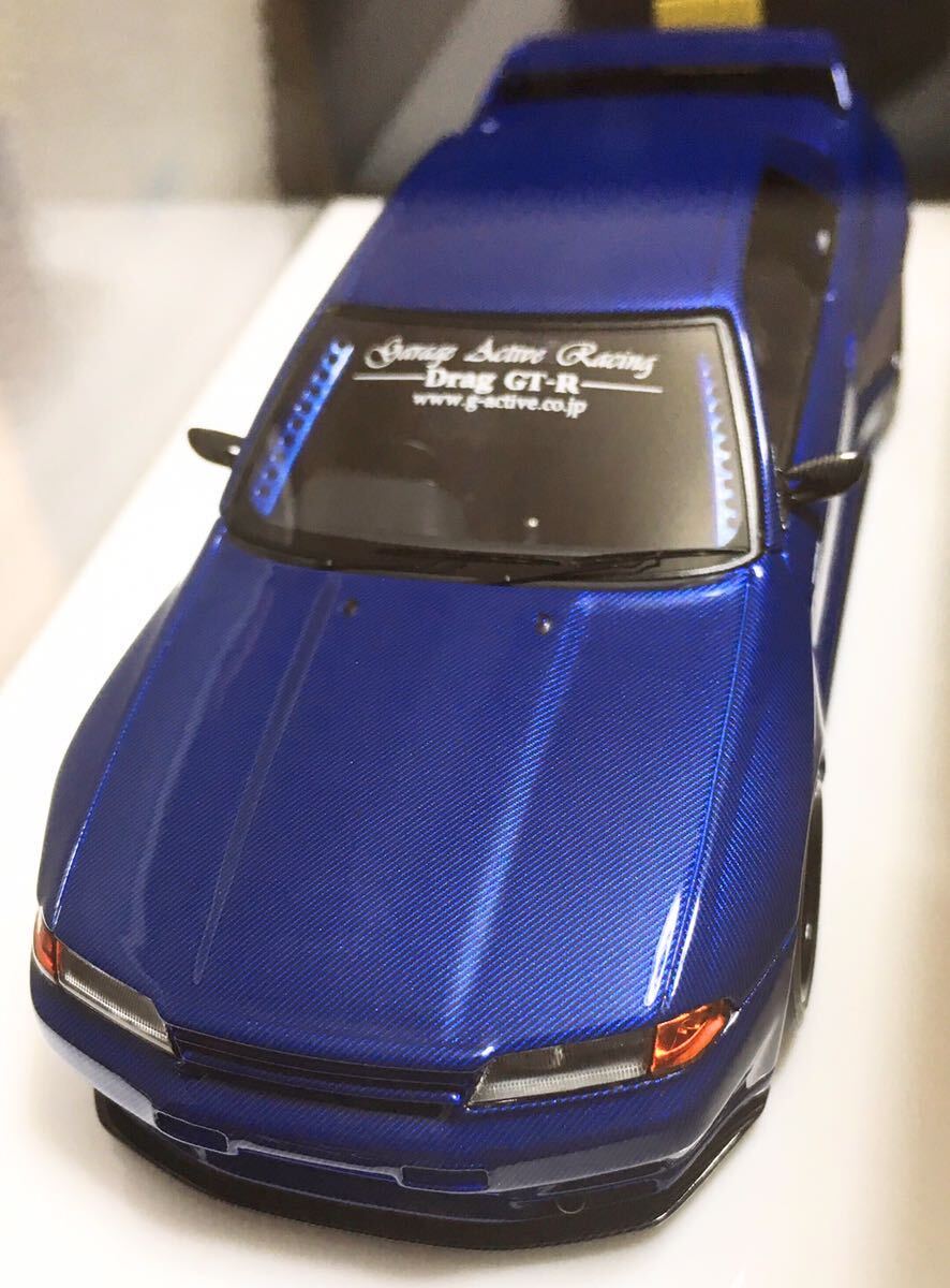 メイクアップ 1/43 ガレージアクティブ R32 GTR BNR32 フルカーボン仕様 Makeup EIDOLONの画像2