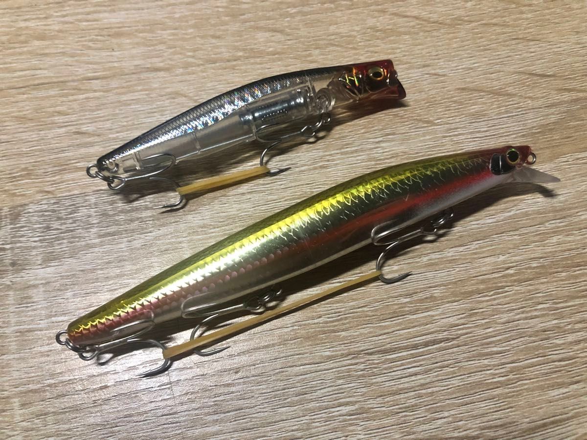 Megabass（メガバス）カゲロウ100f & SHIMANO（シマノ）サイレントアサシン140f