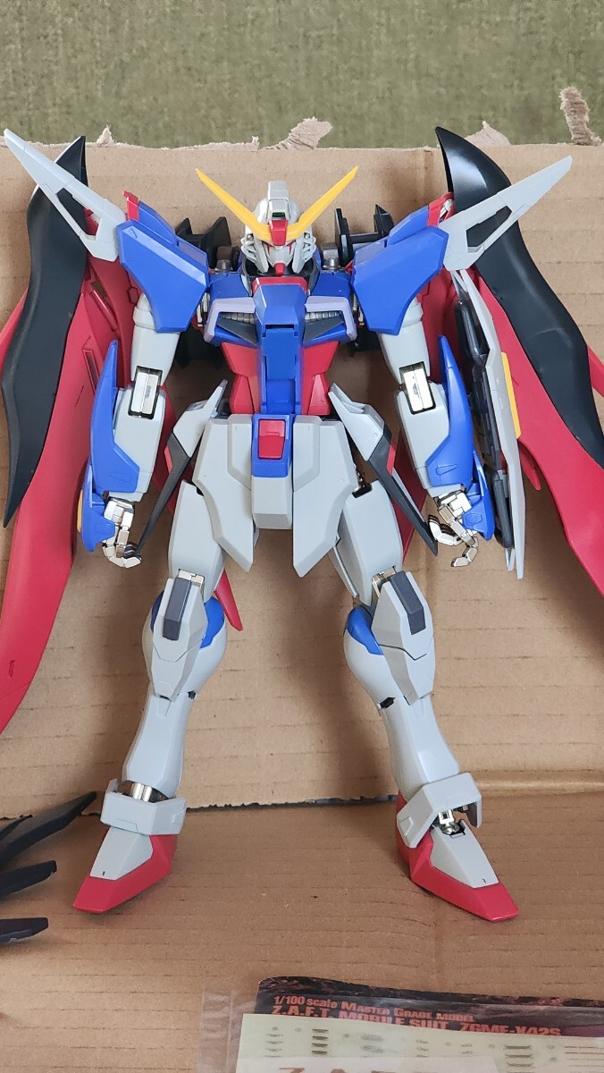 MG Destiny Gundam Extreme blast mode final product 