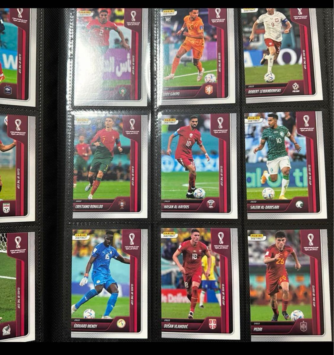 panini instant world cup ベースカード セットの画像3