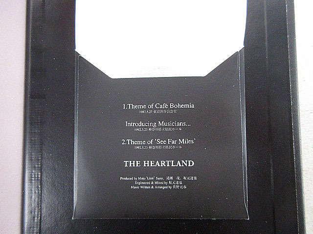 佐野元春 with THE HEARTLAND CDシングル付パンフレット「LAND HO!」他 合計4冊の画像3