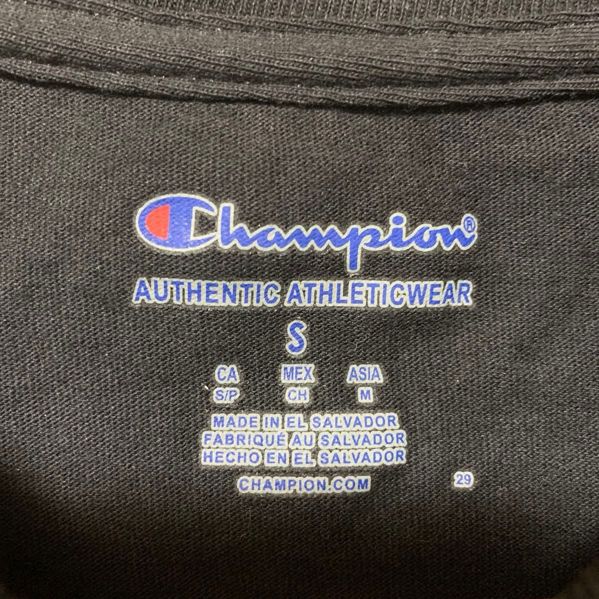 【新品未使用】ワシントン大学 カレッジTシャツ チャンピオン Champion ブラック 黒 メンズS