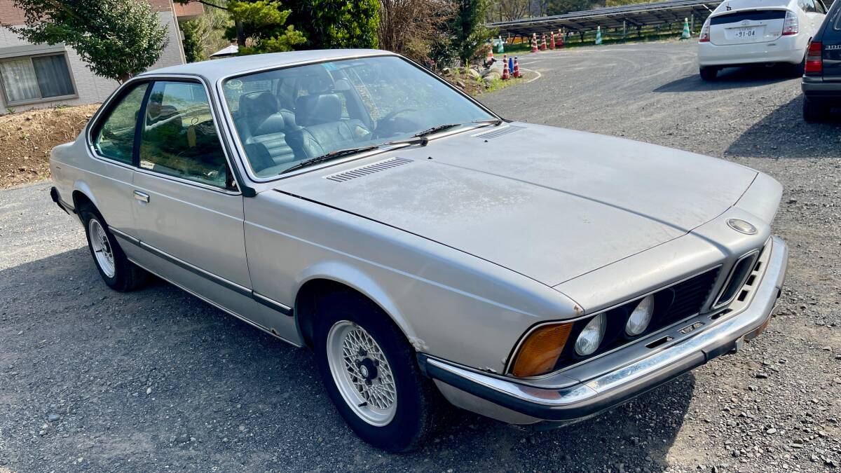 1981年 初度登録 BMW633CSi  書類有り 不動車 ディーラー車 2ドア クーペ 左ハンドルの画像3