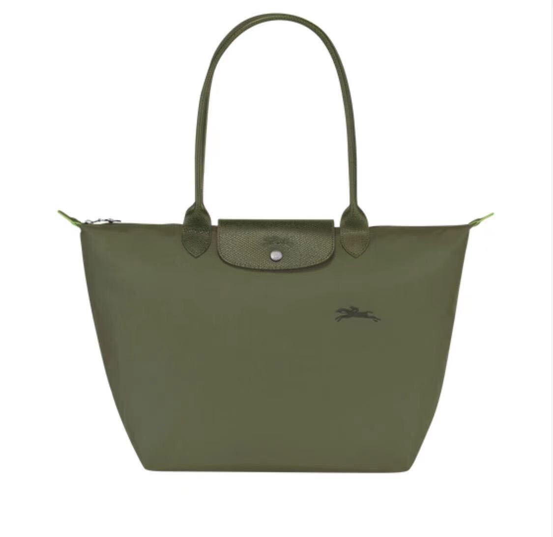 [ new goods ] Long Champ tote bag size S green 