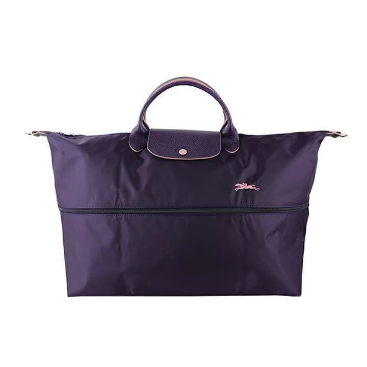 [ new goods ] Long Champ Boston bag 1911 619 645ru*p rear -ju Club LE PLIAGE CLUB TRAVEL BAG Bill Berry ( purple )