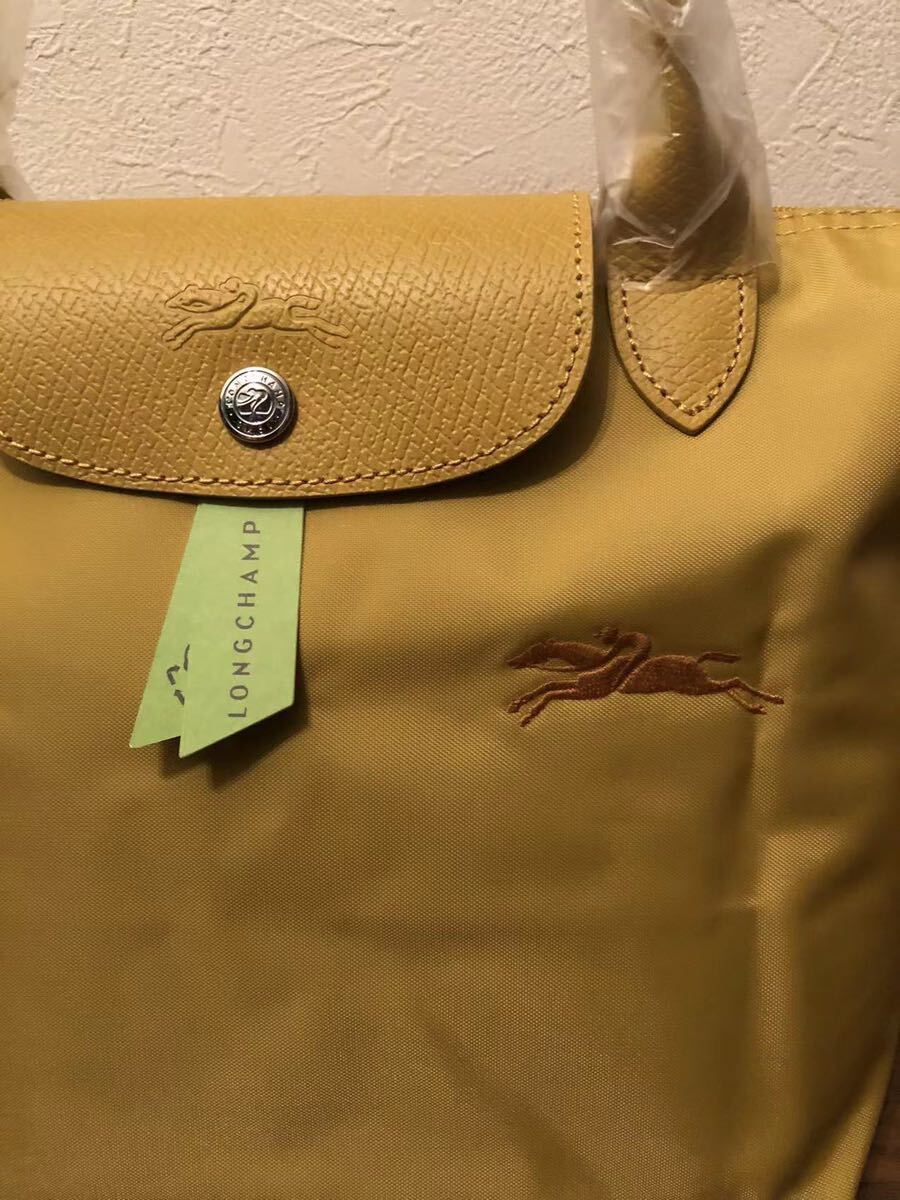 【新品】ロンシャン マイプリアージュ　ハンドバッグ サイズS 1621黄色_画像2