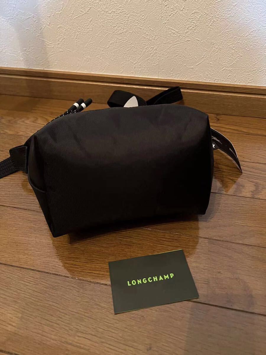 【新品】ロンシャン LONGCHAMP ル プリアージュ エナジートップハンドルバッグ XS ブラックの画像6